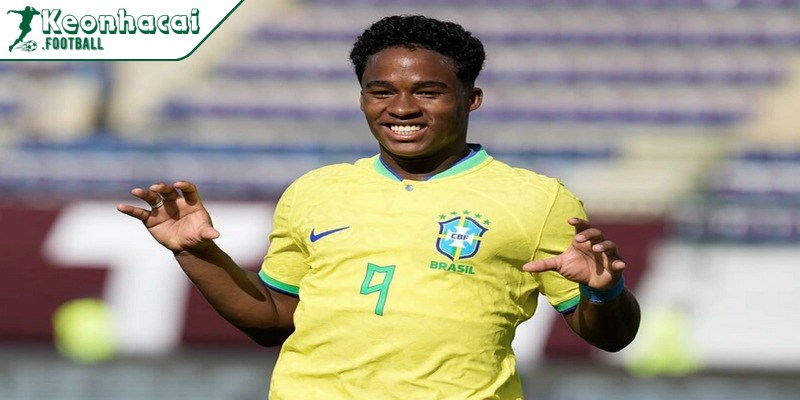 Endrick hướng tới World Cup 2026 cùng khát vọng cống hiến
